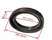 Crankshaft Seal , Front 48X10X35 022103085