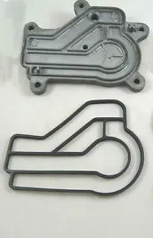 Oil cooler, Engine oil , Cap+Gasket LT35 96>