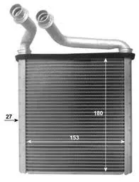 Heat exchanger, Interior heating Passat VI 06>