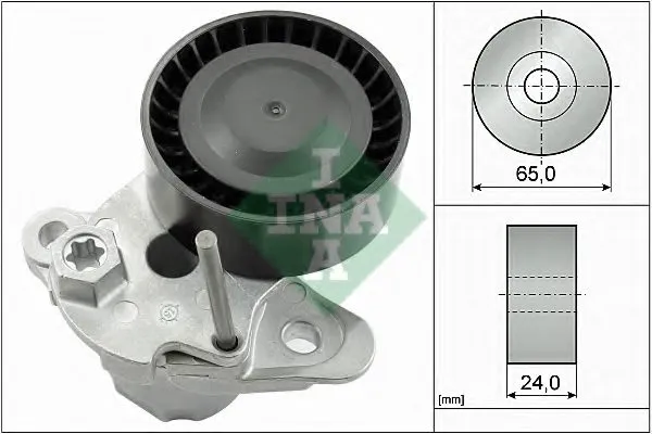 Tensioner Lever, v-ribbed belt GOLF VI/PASSAT/LEON 13> 1,2 TFSI/1,4 TFSI (56388)