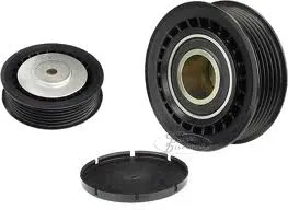 Tensioner pulley, V-Ribbed belt - 2,5TDI 96>
81/75x29.5x8.5, Ø: 81 mm, Hole-Ø: 8.5 mm