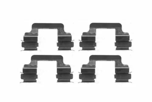 Accessory Kit, Disc Brake Pad VOLKSWAGEN PHATEON 02-16 - POLO 17- - TRANSPORTER T5-T6/AUDI A4-A5-A6-A7-A8-Q5 / DACIA LODGY 12- - LOGAN 08- /