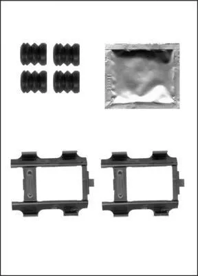 Accessory Kit, Disc Brake Pad VW LT35/MERCEDES SPRINTER 95-06