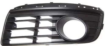 Ventilation Grille, bumper with holes for fog lights, Left Front JETTA 06>(Without Chromed edge)