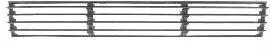 Ventilation Grille, bumper, Centre PASSAT 01- 05