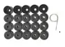 Cap, Wheel nut (16 PCS) Normal + 4 Circle)
