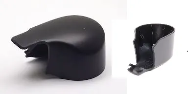 Wiper arm, rear window cleaning system, with Cap GOLF VI/VII PASSAT/JETTA 15>