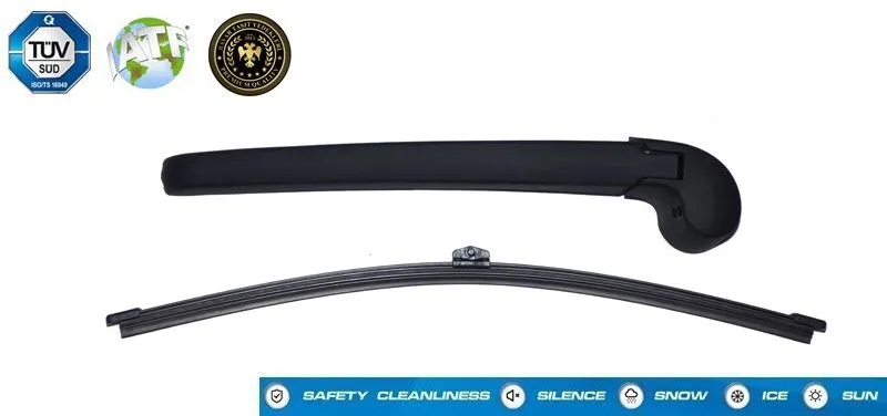 Wiper arm, window cleaning +RUBBER+COVER SET TOUAREG(7LA) 10><17 355 MM