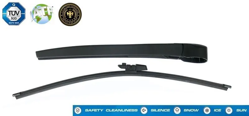 Wiper arm, rear window cleaning+COVER SKODA RAPID (NH1) 14> SPACEBACK 420MM