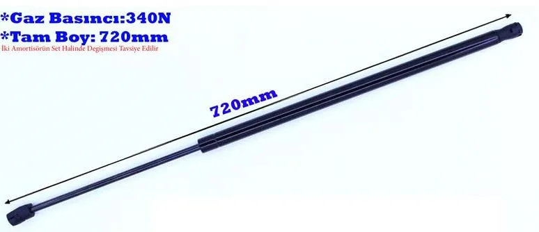 Gas Spring, bonnet PASSAT 15>