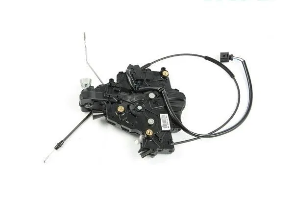 Remote contr. lock with catch hook, child safety catch and central locking system with safe locking system TRANSPORTER T6 09-19 7E0843654BM