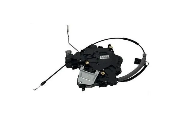 Remote contr. lock with catch hook, child safety catch and central locking system with safe locking system TRANSPORTER T6 09-19 7E0843653BR