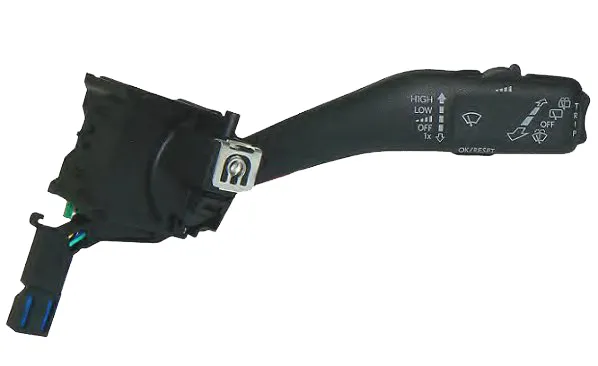 Wiper switch GOLF/OCTAVIA for vehicles with controllable wipe intervals, for vehicles with on-board computer 2003->