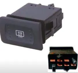 Switch, Rear window heating GOLF IV /BORA 96>
