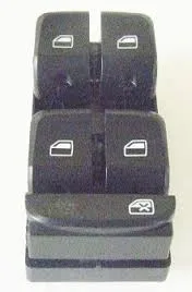 Switch, window regulator , Doors: 4, Driver side, A4/SEAT EXEO LEFT 06>