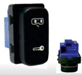 Switch, door lock system OCTAVIA 04><13
