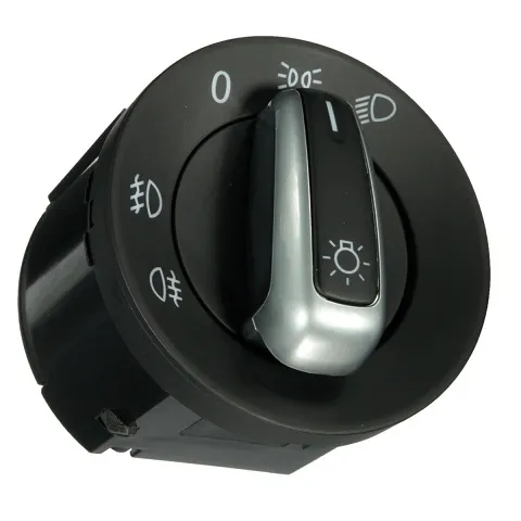 Switch, Headlight (FRONT/REAR FOG)(chrome plated) GOLF VII/POLO/TOURAN/IBIZA/LEON/TOLEDO