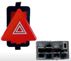 Hazard light switch SKODA OCTAVIA /SUPER B 96>