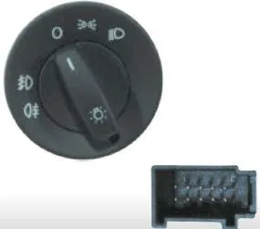 Switch, Headlight SKODA OCTAVIA 2004->