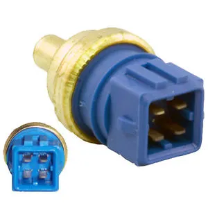 Sensor, Coolant temperature blue /SQUARE SOCKET POLO GOLF IV BORA 4 PIN (7 3260)