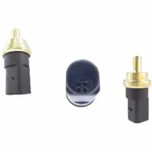 Sensor, Coolant temperature BLACK OVAL SOCKET 4PIN POLO GOLF IV BORA BLACK