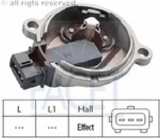 Sensor, camshaft position PASSAT 1,8 AEB ADR 1,8T AWT 96><03 (9.0365)