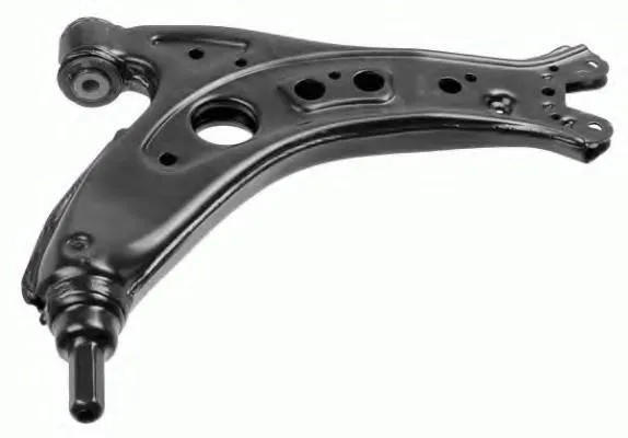 Track Control Arm with rubber mounting, without ball joint, Control Arm  POLOV 01>