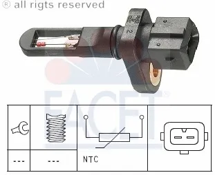 Sender Unit, intake air temperature GOLF IV PASSAT AUDI A3 A4 1,6/1,8/1,8T 20V AKL AGN AGU AHL ADR AEB