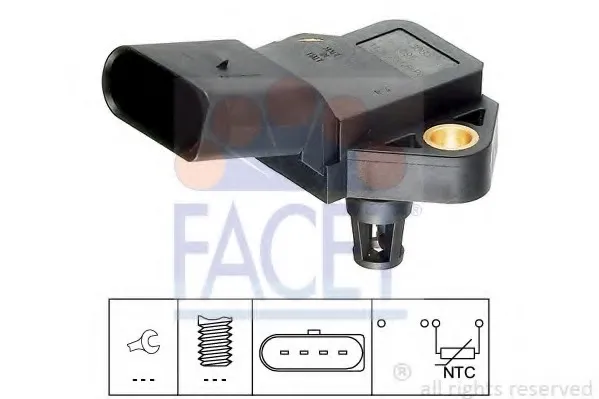 Air Pressure Sensor, height adaptation POLO V/FABİA/ROOMSTER/IBIZA 1,2 TDI CFWA