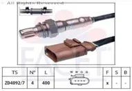 Lambda sensor (BEFORE CONVERTER)  (MANUAL-AUTOMATIC) GOLF V/JETTA/PASSAT 1.4 TSI CAXA