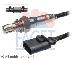 FACET Lambda sensor (800MM) AFTER CONVERT POLO 1.0/FABIA III 1.0/IBIZA IV 1.0 CHYB