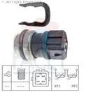 Sensor, coolant temperature, 4poles-CADDY II - T4 - FELICIA I-II - SDI-TDI - 1,3/1,9/1,9D/2,4D - AMG-AMH-1Y