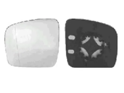 Mirror Glass, outside mirror , Left , Mechanical T4