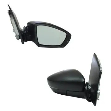 outside mirror right, electric, heated, convex, primed (rectangular socket)  POLO VI 09>18