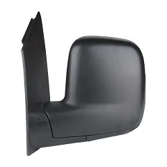 Outside Mirror Left , Primed, Electric, Convex, Heated With BLIND SPOT CADDY 04>15