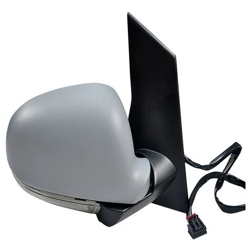 Outside Mirror Right, Primed, Electric, Convex, Heated GOLF PLUS 05>13