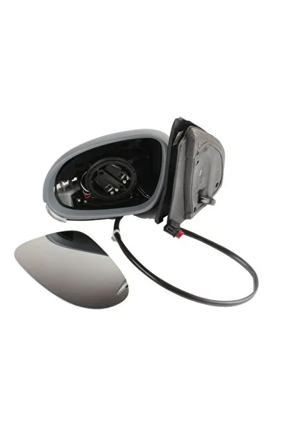 Outside Mirror , Left, Primed, Electric, Heatable, With Blind Spot GOLF V 04>08