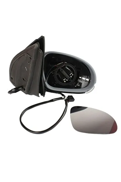 Outside Mirror Right, Primed, Electric, Convex, Heated GOLF V 04>08