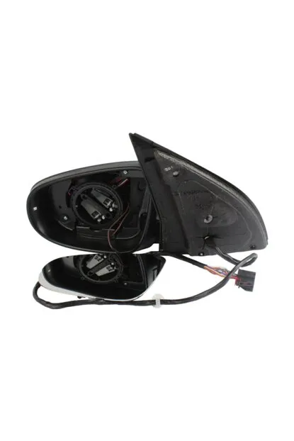 Outside Mirror Left, Primed, Electric, Aspherical, Electronically foldable, Heated , ILLUMINATED , With Blind Spot GOLF VI 09>12