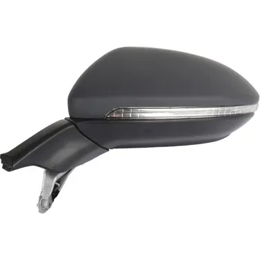 Outside Mirror , Left, Primed, Aspherical, for electric mirror adjustment, Heated,  ILLUMINATED , WITH BLIND SPOT GOLF VII 13>