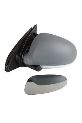 Outside Mirror , Left, Primed, Electric, Aspherical, Heated , ILLUMINATED , With Blind Spot - PASSAT 05>10