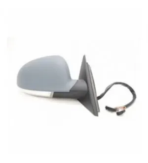 Outside Mirror , Right, Primed, Electric, Convex, Electronically foldable, Heated , ILLUMINATED - PASSAT 05>10