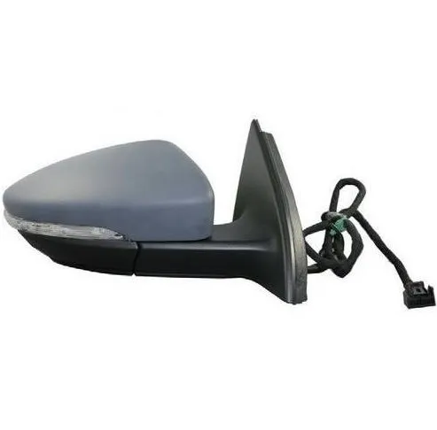 Outside Mirror , Right, Primed, Electric, Convex, Heated - PASSAT 10>15