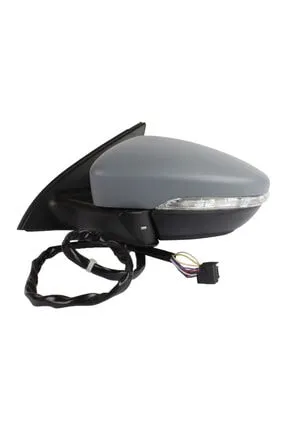 Outside Mirror , Left, Primed, Electric, Aspherical, Electronically foldable, Heated , With Blind Spot PASSAT 10>15