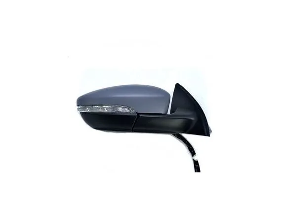 Outside Mirror , Right, Primed, Electric, Convex, Electronically foldable, Heated - PASSAT 10>15