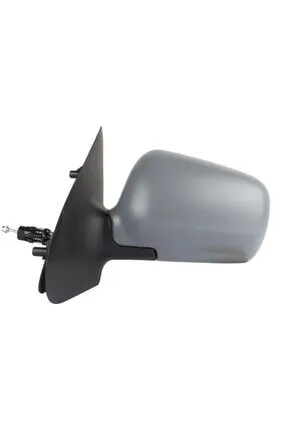 Outside Mirror , Left, Primed, Mechanical, Aspherical , With Blind Spot - POLO CLASSIC 96>99