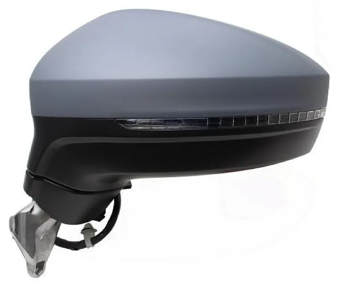 Outside Mirror  , Left, Primed, Aspherical, Electronically foldable, for electric mirror adjustment, Heatable, with memory - TIGUAN 16>