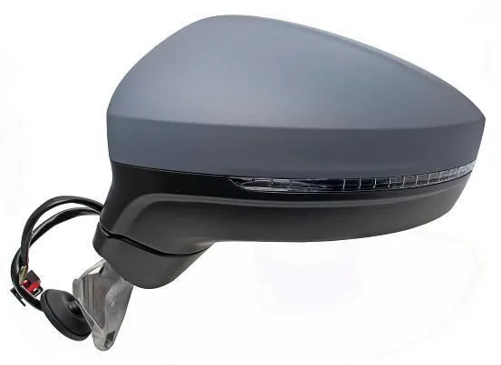 Outside Mirror , Right, Primed, Convex, Electronically foldable, for electric mirror adjustment, Heatable, with memory - TIGUAN 16>