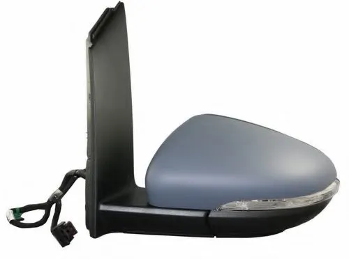 Outside Mirror , Right, Primed, Electric, Convex, Electronically foldable, Heated ,  ILLUMINATED bottom - TOURAN 09>