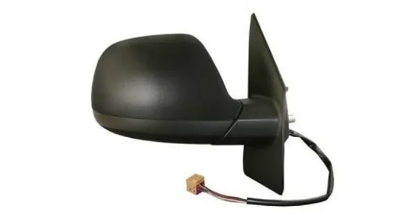 Outside Mirror , Right, Black, Electric, Heatable, TRANSPORTER T6 10>15